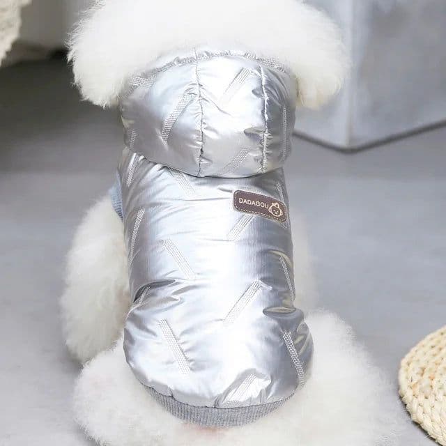 image-High Quality Pets Dog Clothes Cotton Winter Thicken Jacket Coat Costumes Hoodies Clothes for Small Puppy Dogs Cat Clothing 2021