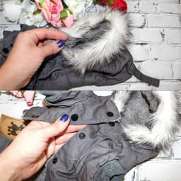 image-High Quality Pets Dog Clothes Cotton Winter Thicken Jacket Coat Costumes Hoodies Clothes for Small Puppy Dogs Cat Clothing 2021