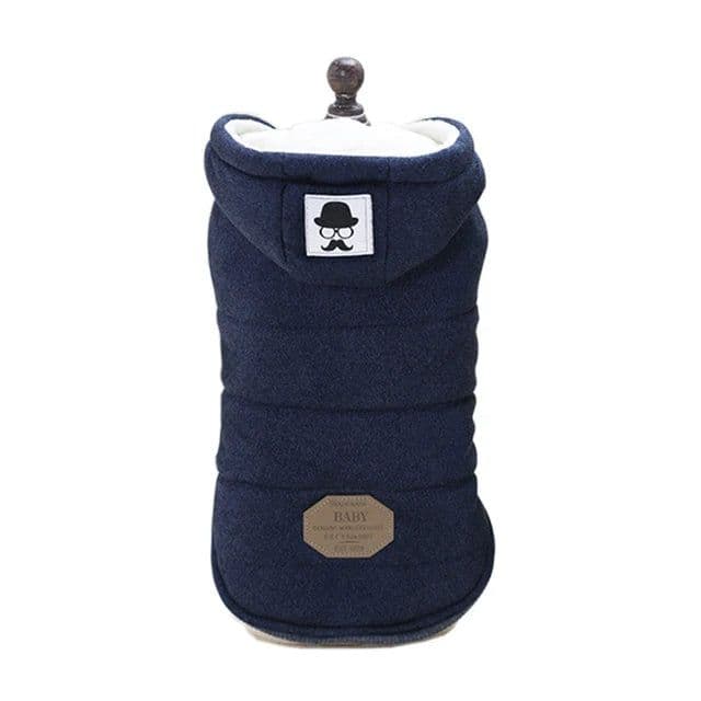 image-High Quality Pets Dog Clothes Cotton Winter Thicken Jacket Coat Costumes Hoodies Clothes for Small Puppy Dogs Cat Clothing 2021