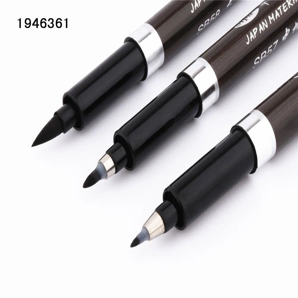 image-Chinese Calligraphy pen Japan material brush for signature Chinese words learning Stationery Office school supplies papelaria