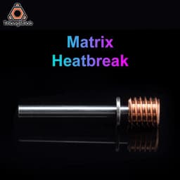 image-Trianglelab TD6 HEATBREAK Matrix Heatbreak Bimetal Bi-metal Throat For Matrix Extruder TCHC TD6 TR6 Hotend 3D Printer