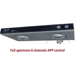 image-Noopsyche NP K7 Pro V3 III 140W App WiFi Full Spectrum Saltwater LED Aquarium Light for Coral Reef SPS/ LPS