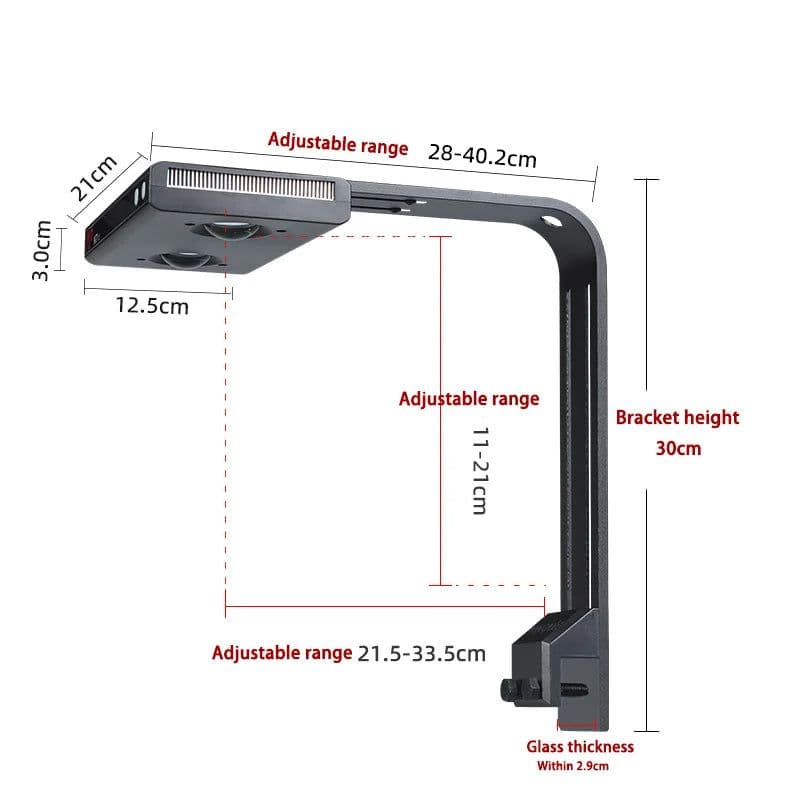 image-Noopsyche NP K7 Pro V3 III 140W App WiFi Full Spectrum Saltwater LED Aquarium Light for Coral Reef SPS/ LPS