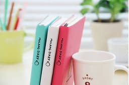 image-Cute Rabbit Diary Notebook Kawaii Cartoon Journal Planner Agenda Notepad for School Student Note Book Gift Stationery PU Covers