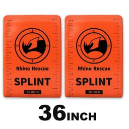 image-Rhino Rescue Emergency Splint Moldable Medical First Aid Survival Lightweight Reusable Combat Military Splint For Camping