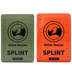 image-Rhino Rescue Emergency Splint Moldable Medical First Aid Survival Lightweight Reusable Combat Military Splint For Camping