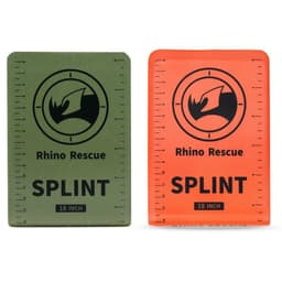 image-Rhino Rescue Emergency Splint Moldable Medical First Aid Survival Lightweight Reusable Combat Military Splint For Camping