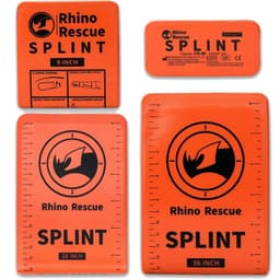 image-Rhino Rescue Emergency Splint Moldable Medical First Aid Survival Lightweight Reusable Combat Military Splint For Camping