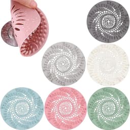 image-1Pcs Silicone Drain Strainer Household Shower Floor Filter Sink Strainers Hair Catcher For Kitchen Bathroom Accessories