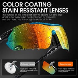 image-WEST BIKING Cycling Glasses Polarized Glasses 5 lens Outdoor Bicycle Sunglasses MTB Road Bike Ciclismo Men Women Cycling Eyewear