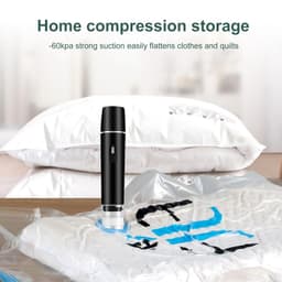 image-Electric Automatic Vacuum Sealer Handheld Food Bag Sealed Wand Wet And Dry Use Seafood Seal Packing Tool Travel Kichen Gadgets
