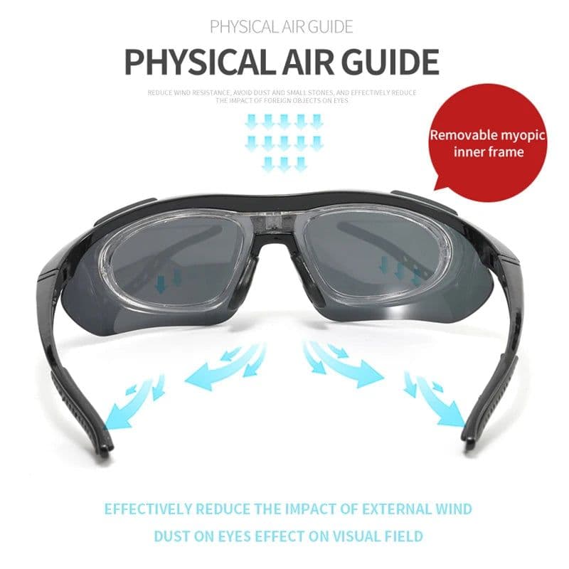 image-SUPERIDE Photochromic Running Cycling Sunglasses Men Women Bicycle Glasses with Myopia Frame Polarized Road Bike MTB Eyewear