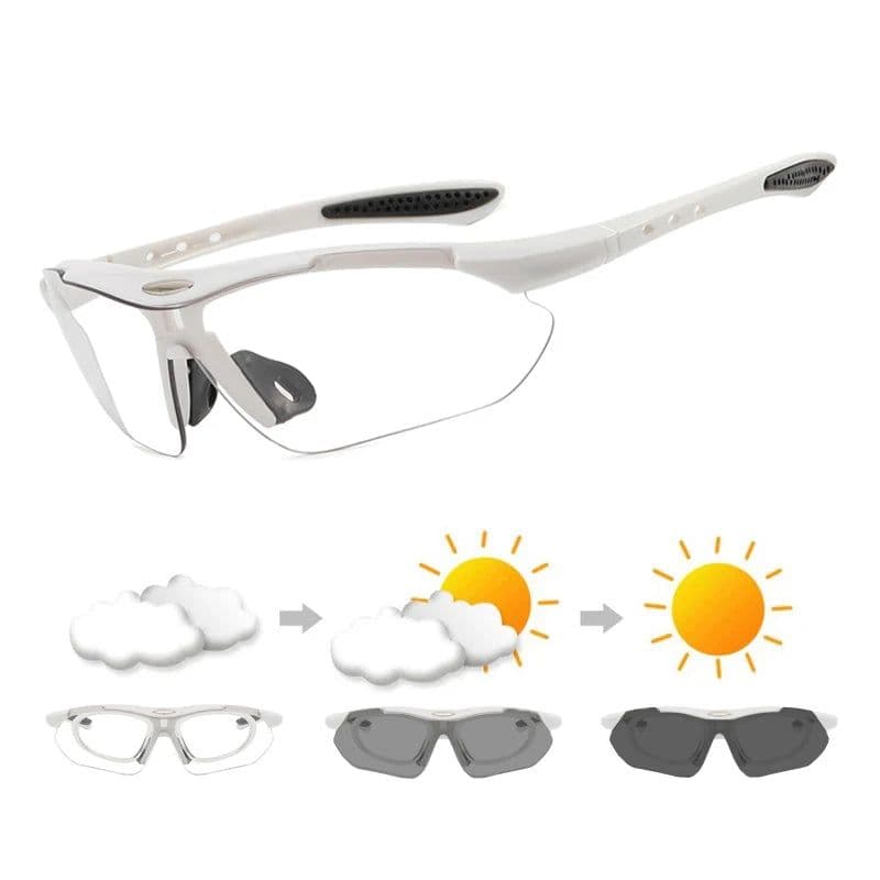 image-SUPERIDE Photochromic Running Cycling Sunglasses Men Women Bicycle Glasses with Myopia Frame Polarized Road Bike MTB Eyewear