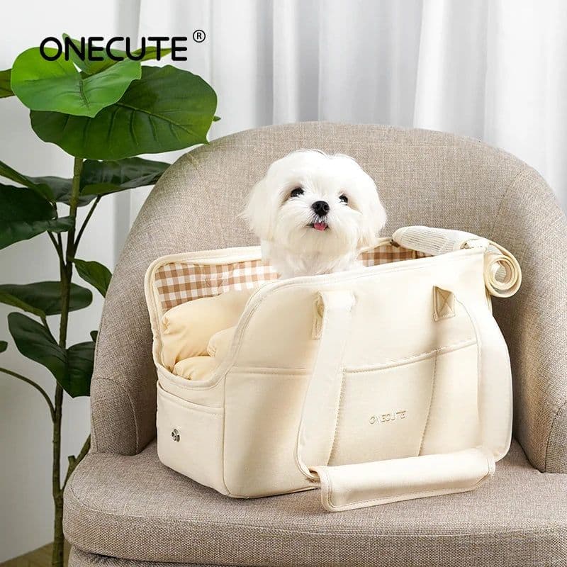 image-Puppy Go Out Portable Shoulder Handbag Dog Bag Pet Cat Chihuahua Yorkshire Dog Supplies Suitable For Small Dogs dog carrier