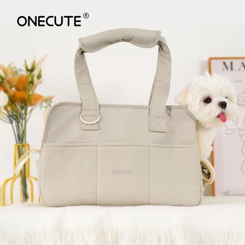 image-Puppy Go Out Portable Shoulder Handbag Dog Bag Pet Cat Chihuahua Yorkshire Dog Supplies Suitable For Small Dogs dog carrier