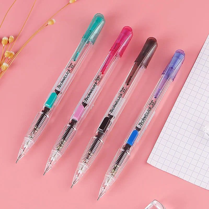 image-Pentel PD105T Side Press 0.5mm 0.7mm Mechanical Pencil For School And Office Stationery Office, cultural and educational supplie