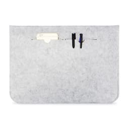 image-Soft Sleeve Laptop Bag For Macbook Air Pro Retina 11 12 13 14 15 inch Notebook Tablet Case Cover For HP Dell Macbook With Gift