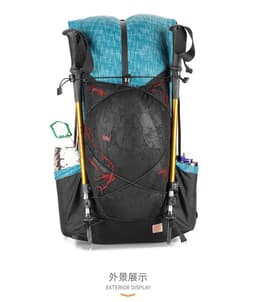 image-3F UL Gear Water-resistant Hiking Backpack Lightweight Camping Pack Travel Mountaineering Backpacking Trekking Rucksacks 40+16L