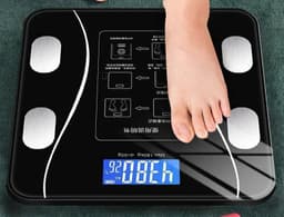 image-Intelligent Body Fat Scale Accurate Household Fat Scale Adult Bluetooth Scale Small Electronic Scale Human Body Scale