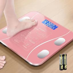 image-Intelligent Body Fat Scale Accurate Household Fat Scale Adult Bluetooth Scale Small Electronic Scale Human Body Scale
