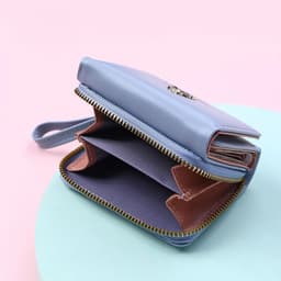 image-Luxury Brand Women's Small Wallet Female Card Holder Short Wallets with Coin Purse for Woman Ladies PU Leather Hasp Mini Clutch
