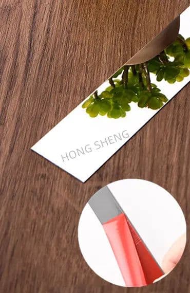 image-1 Roll 2.44m Gold Wall Sticker Stainless Background TV Wall Ceiling Edge Strip Waist Line Plane Tile Sticker Room Decoration