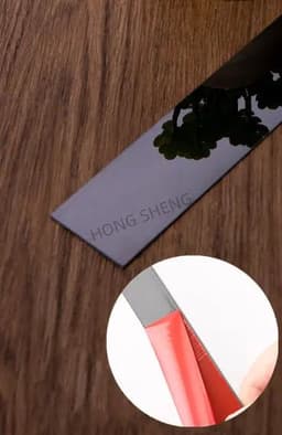 image-1 Roll 2.44m Gold Wall Sticker Stainless Background TV Wall Ceiling Edge Strip Waist Line Plane Tile Sticker Room Decoration