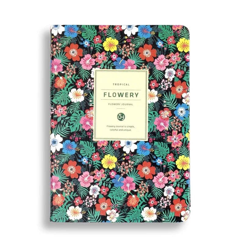 image-Korean Kawaii A6 Schedule Vintage Yearly Diary Weekly Monthly Daily Planner Flower Organizer Paper Notebook School Agenda Supply