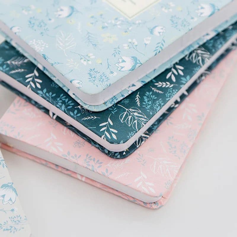 image-Korean Kawaii A6 Schedule Vintage Yearly Diary Weekly Monthly Daily Planner Flower Organizer Paper Notebook School Agenda Supply