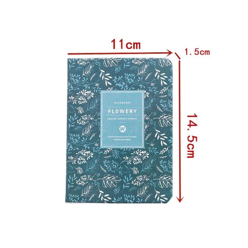 image-Korean Kawaii A6 Schedule Vintage Yearly Diary Weekly Monthly Daily Planner Flower Organizer Paper Notebook School Agenda Supply