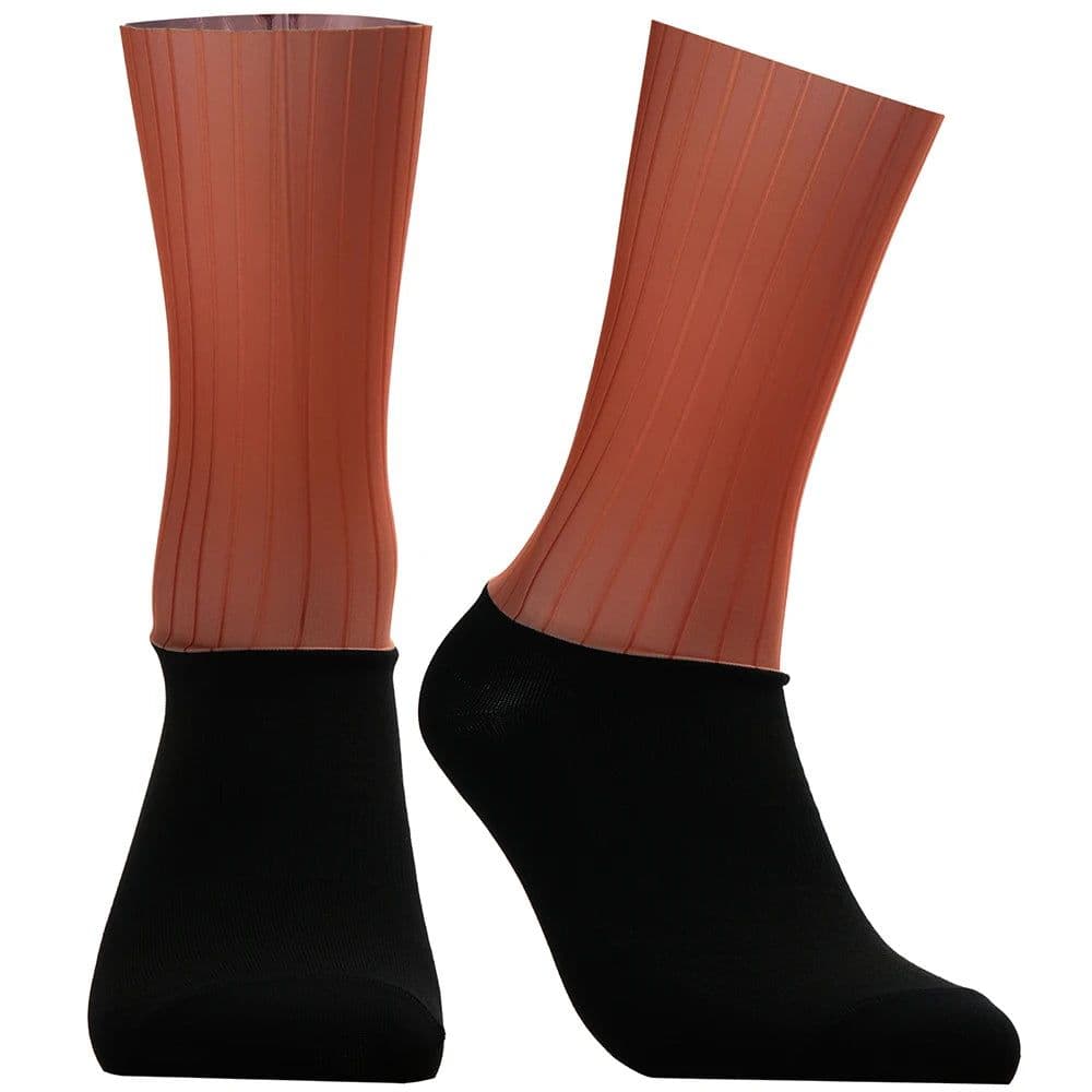image-New Bike Team Aero Socks Seamless Anti Slip Cycling Socks Road Bicycle Socks Outdoor Racing Bike Compression Sport Socks