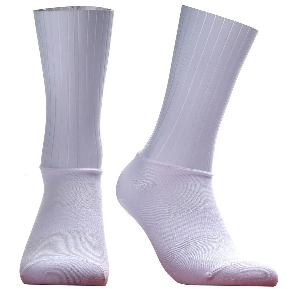 image-New Bike Team Aero Socks Seamless Anti Slip Cycling Socks Road Bicycle Socks Outdoor Racing Bike Compression Sport Socks
