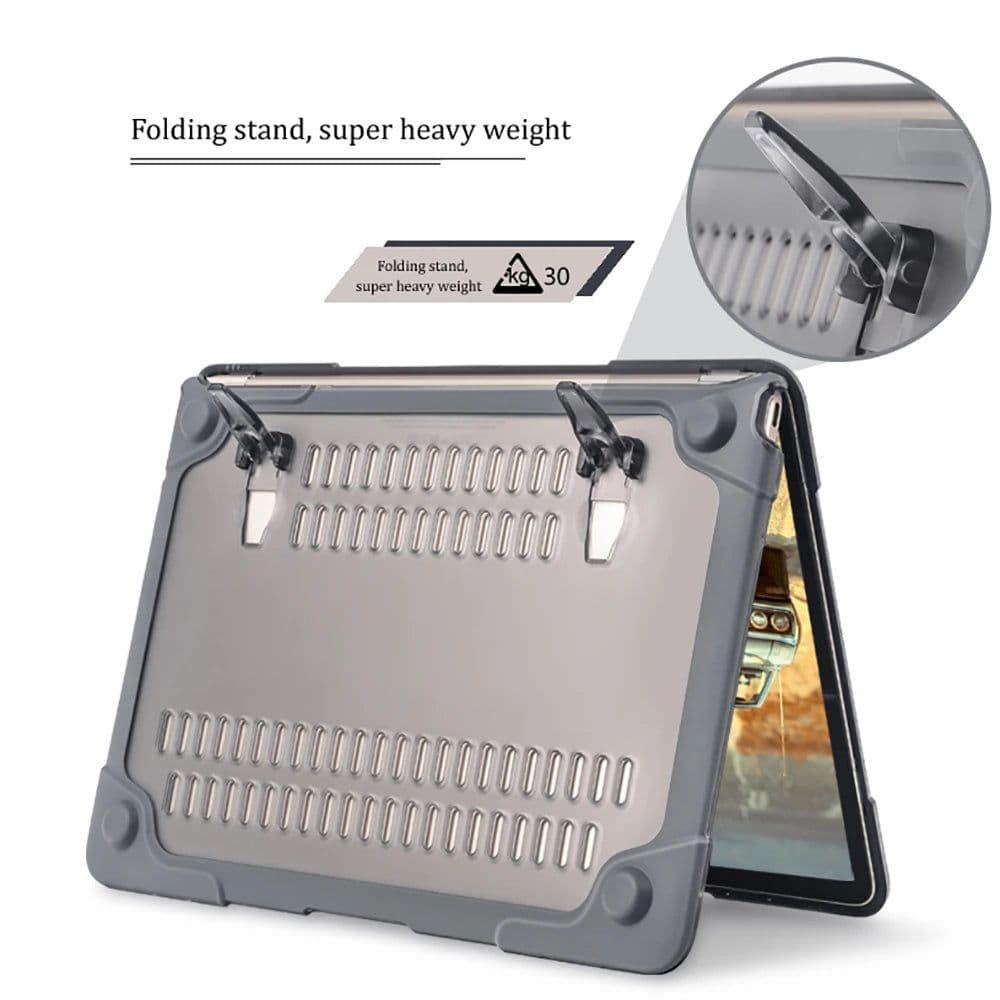 image-Stand Cover Laptop Case 2022 M2 For Macbook Pro 13 Case 2021 M1 Pro 14 Macbook Pro 16 Case A2485 11 15 For Macbook Air 13 Case