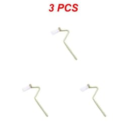 image-1/2/3PCS Curved Brush Cleaning Toilet S-shaped Small Children's Toilet Brush No Dead Angle Small Cleaning Brush Long Handle#1501