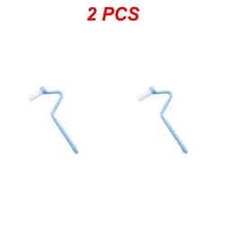 image-1/2/3PCS Curved Brush Cleaning Toilet S-shaped Small Children's Toilet Brush No Dead Angle Small Cleaning Brush Long Handle#1501