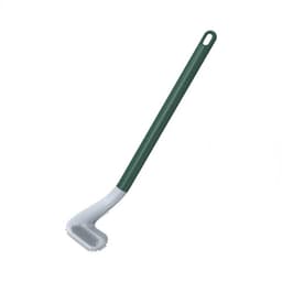 image-Golf Silicone Toilet Brushes Set Long Handled Toilet Cleaning Brush Black Modern Hygienic Bathroom Accessories