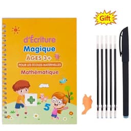image-SANK Magic Practice Copy Book for Kid Spanish Repeat Writing Sticker Practice Copybook For Calligraphy Handwriting Arabic Book
