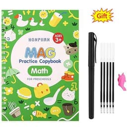 image-SANK Magic Practice Copy Book for Kid Spanish Repeat Writing Sticker Practice Copybook For Calligraphy Handwriting Arabic Book