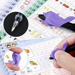 image-SANK Magic Practice Copy Book for Kid Spanish Repeat Writing Sticker Practice Copybook For Calligraphy Handwriting Arabic Book