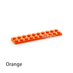 image-20pcs DIY Building Blocks Thin Figures Bricks 2x10 Dots Educational Creative Size Compatible With 3832 Plastic Toys for Children
