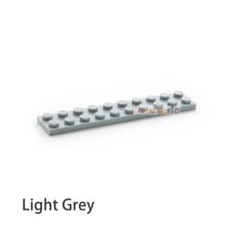 image-20pcs DIY Building Blocks Thin Figures Bricks 2x10 Dots Educational Creative Size Compatible With 3832 Plastic Toys for Children