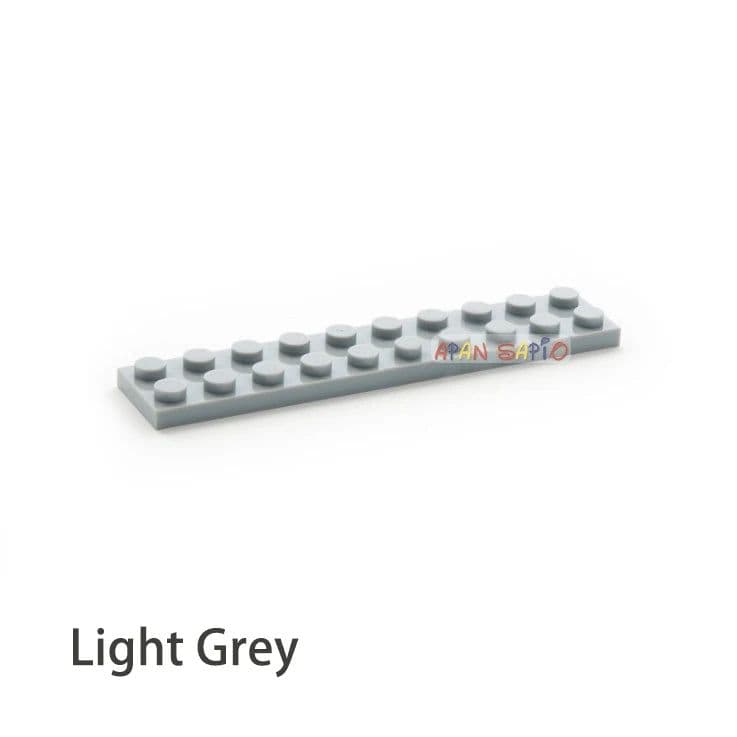 image-20pcs DIY Building Blocks Thin Figures Bricks 2x10 Dots Educational Creative Size Compatible With 3832 Plastic Toys for Children