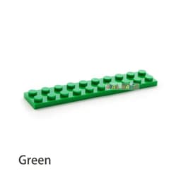 image-20pcs DIY Building Blocks Thin Figures Bricks 2x10 Dots Educational Creative Size Compatible With 3832 Plastic Toys for Children