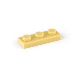 image-40pcs/lot DIY Blocks Building Bricks Thin 1X3 Educational Assemblage Construction Toys for Children Size Compatible With 3623