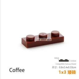 image-40pcs/lot DIY Blocks Building Bricks Thin 1X3 Educational Assemblage Construction Toys for Children Size Compatible With 3623