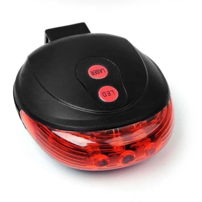 image-5LED 2Laser Bike Lights generator turn signals smart lamp headlight zoomable Cycling At Night Safe set Bicycle Seatpost YiSeLei