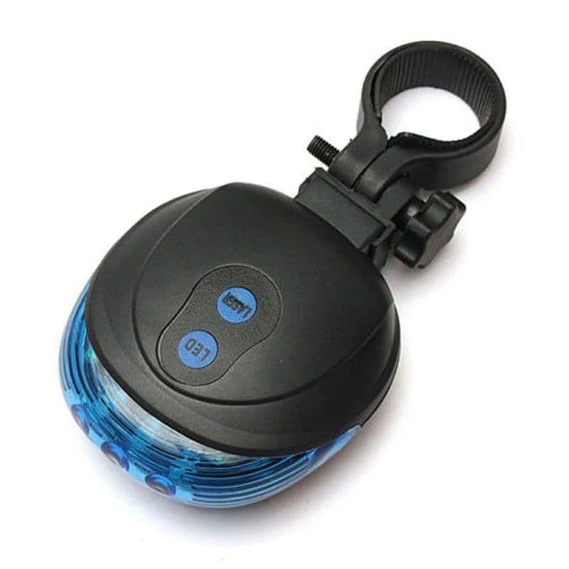 image-5LED 2Laser Bike Lights generator turn signals smart lamp headlight zoomable Cycling At Night Safe set Bicycle Seatpost YiSeLei