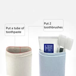 image-Portable Toothbrush Storage Box Travel Camping Toothbrush Case Cover Safety Health Bathroom Storage Organizer Box