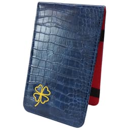 image-Yardage Book Cover Golf Score Cards Wallet with Pencil Loop with Elastic Bands Golf Scorecard Holder for Golfer Family Birthdays