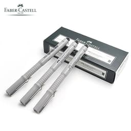 image-1pc FABER-CASTELL Fineliner Pigment Liner Waterproof Black Ink 0.1 0.2 0.3 0.4 0.5 0.6 0.7 0.8mm Sketch Drawing Pen Manga Design